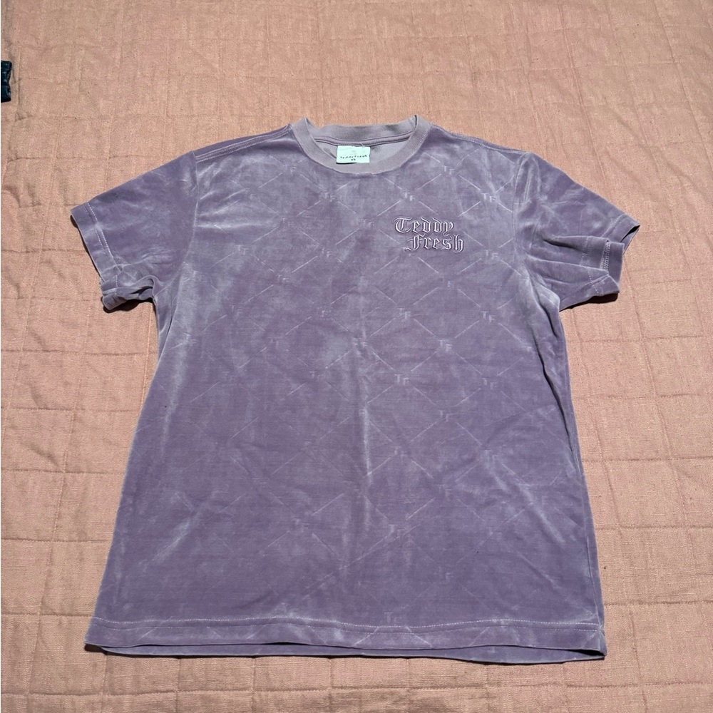 Teddy Fresh Velvet Short Sleeve Tee